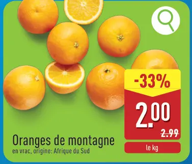 Offre: Oranges de montagne