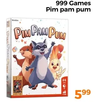 Aanbieding: Pim pam pum