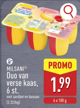 Promotie: Duo van verse kaas