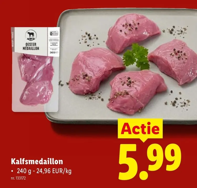 Promotie: Kalfsmedaillon