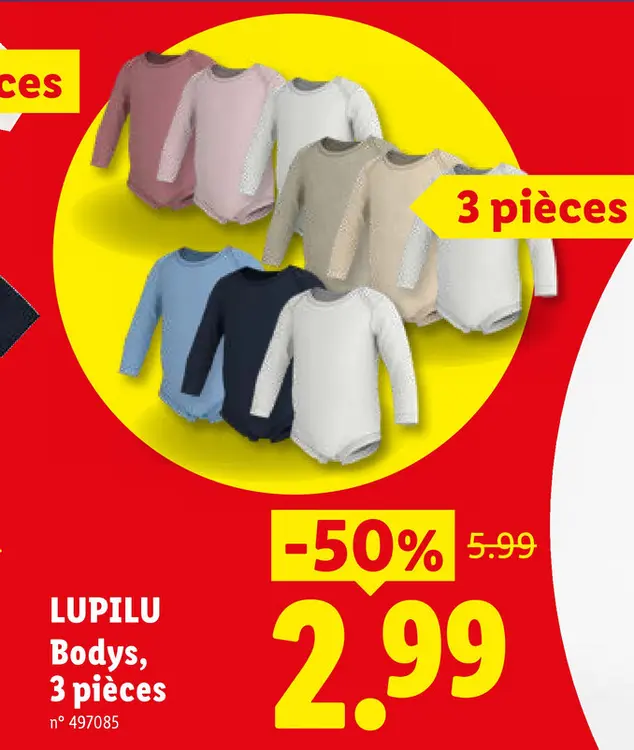 Offre: Bodys