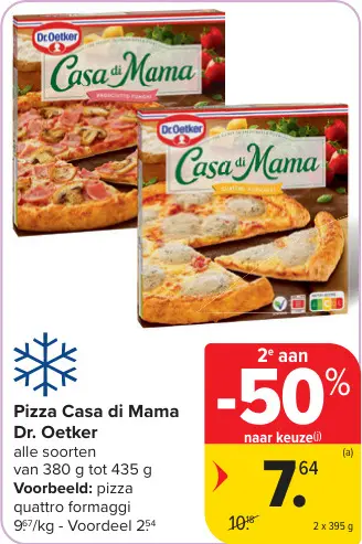 Promotie: Pizza Casa di Mama