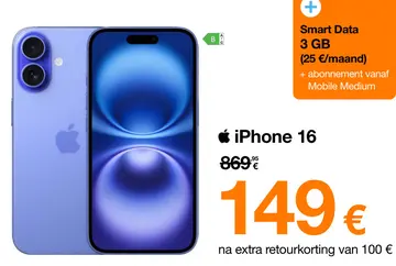 Aanbieding: iPhone 16
