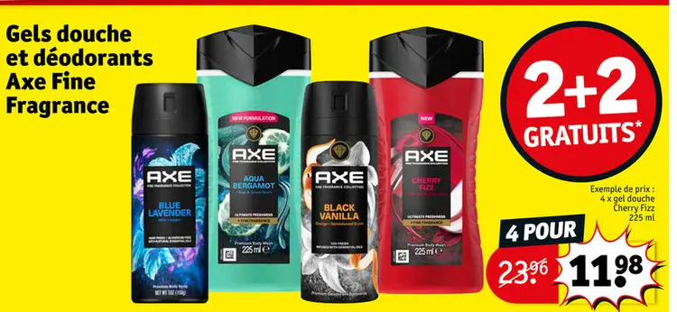 Offre: Gels douche et déodorants