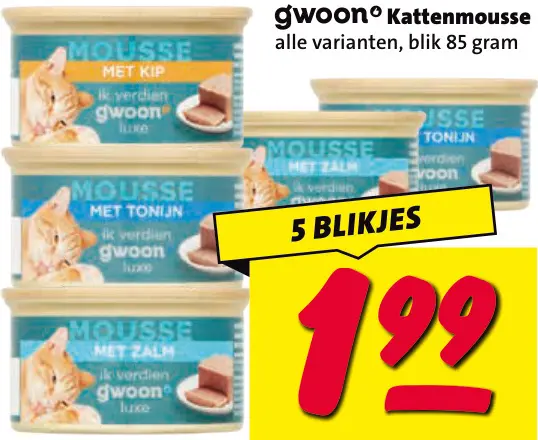 Aanbieding: Kattenmousse