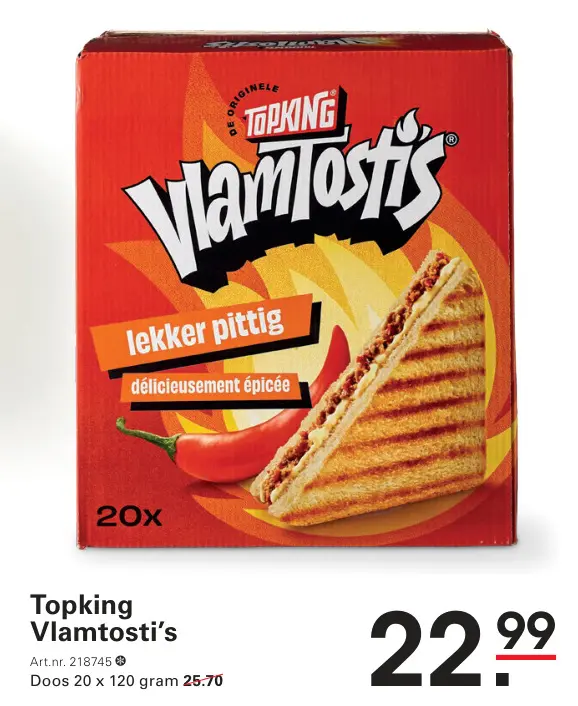 Aanbieding: Vlamtosti's