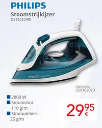 Promotie: Stoomstrijkijzer