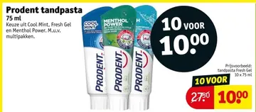 Aanbieding: Prodent tandpasta