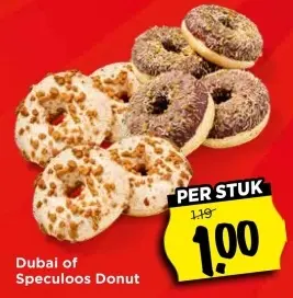 Dubai of Speculoos Donut
