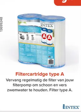Aanbieding: Filtercartridge type A