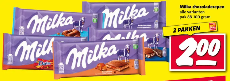 Aanbieding: Chocoladerepen