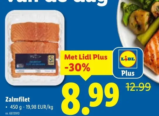 Aanbieding: Zalmfilet