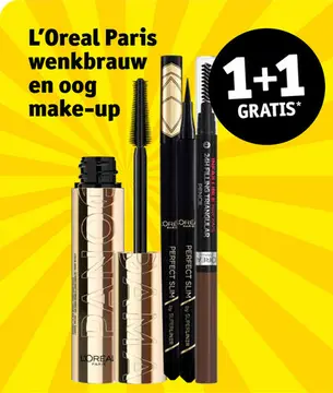 Aanbieding: L'Oreal Paris wenkbrauw en oog make-up