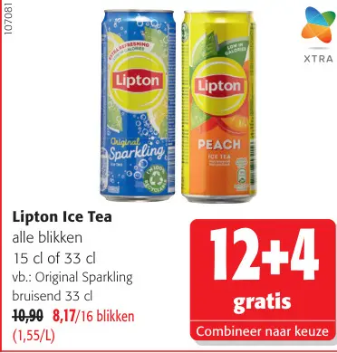 Promotie: Lipton Ice Tea