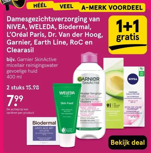 Aanbieding: Damesgezichtsverzorging