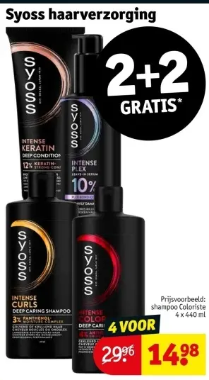 Aanbieding: Syoss haarverzorging