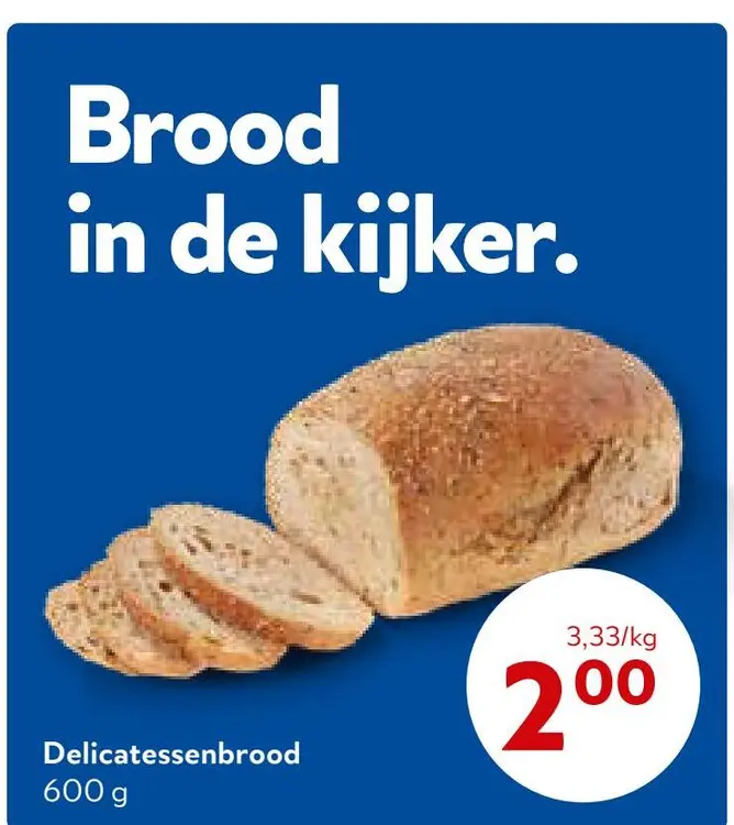 Promotie: Delicatessenbrood