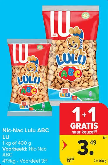 Aanbieding: Nic-Nac Lulu ABC