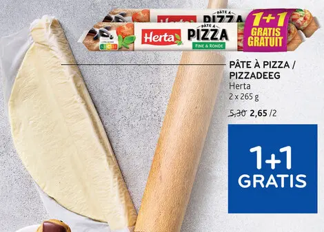 Offre: Pâte à pizza / Pizzadeeg
