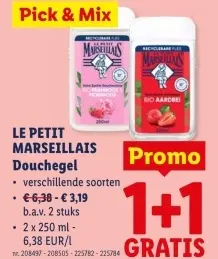 Promotie: Douchegel