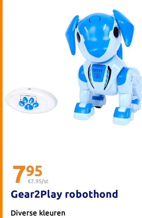 Promotie: Gear2Play robothond