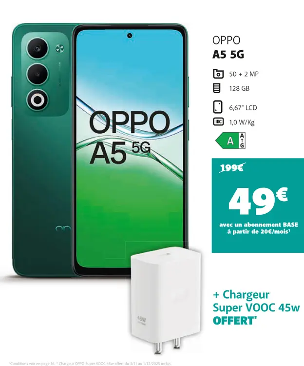 Offre: A5 5g