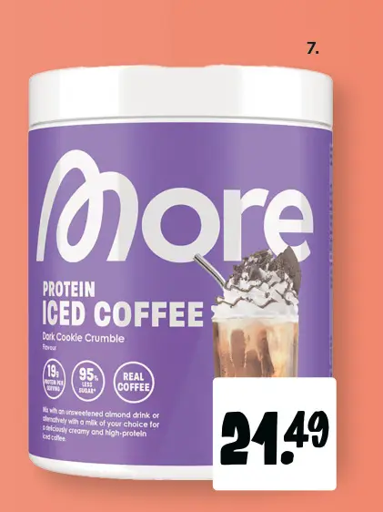 Promotie: Protein Iced Coffee Dark Cookie Crumble