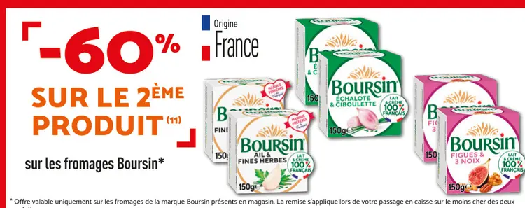 Offre: Boursin Cheese