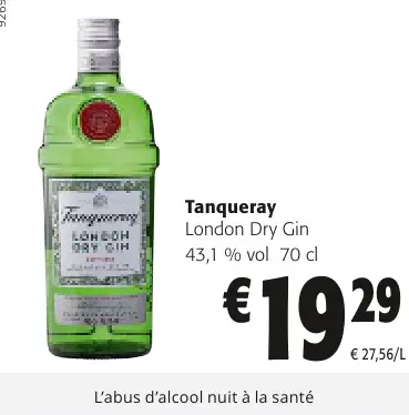 Offre: London Dry Gin