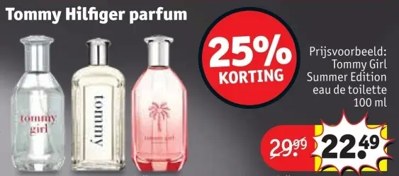 Promotie: Tommy Hilfiger parfum