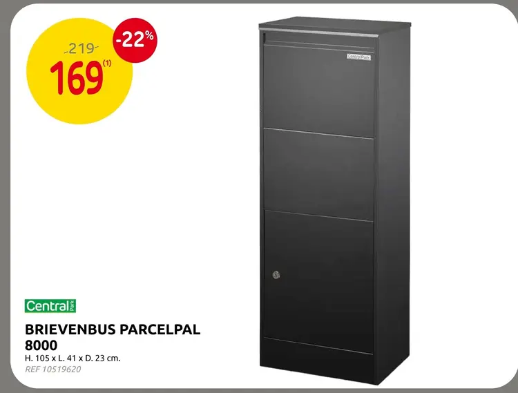 Promotie: Brievenbus parcelpal 8000
