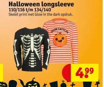 Aanbieding: Halloween longsleeve