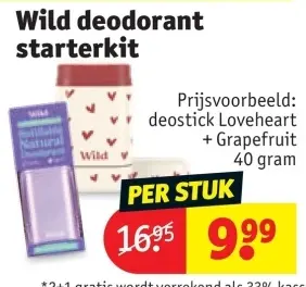 Promotie: deodorant starterkit