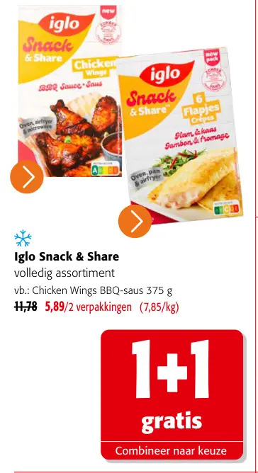 Promotie: Snack & Share
