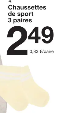 Offre: Chaussettes de sport