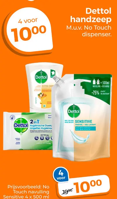 Aanbieding: Dettol handzeep