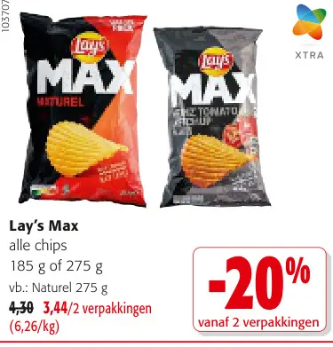 Promotie: Lay's Max