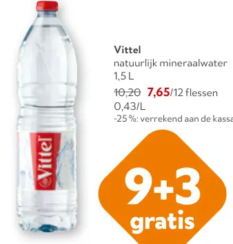 Promotie: Natuurlijk mineraalwater
