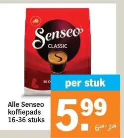 Aanbieding: Senseo koffiepads