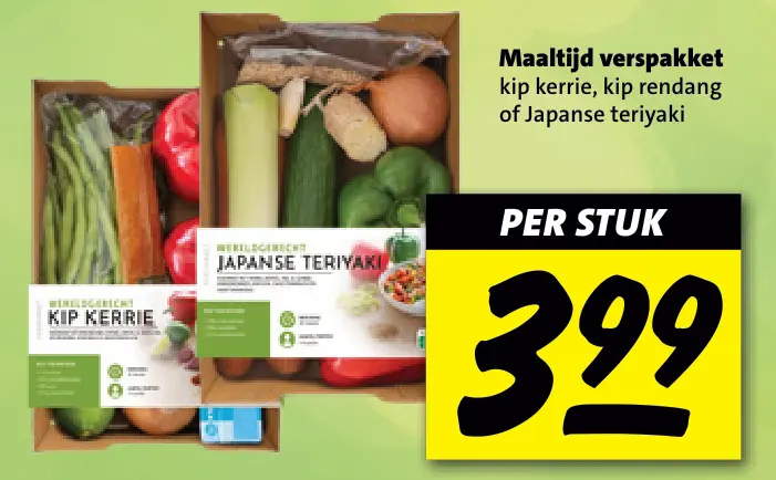 Aanbieding: Maaltijd verspakket