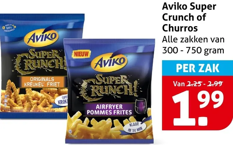 Aanbieding: Super Crunch of Churros