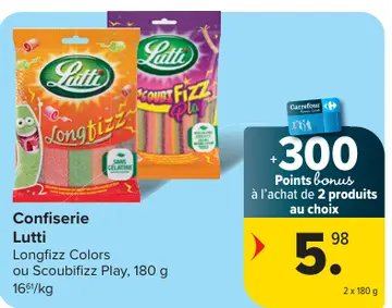 Offre: Confiserie Lutti 