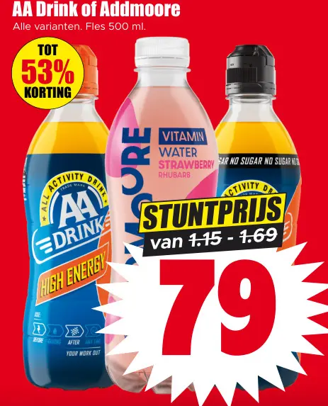 Aanbieding: AA Drink or Addmoore