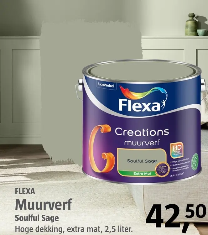 Aanbieding: Muurverf