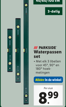 Aanbieding: Waterpassen set