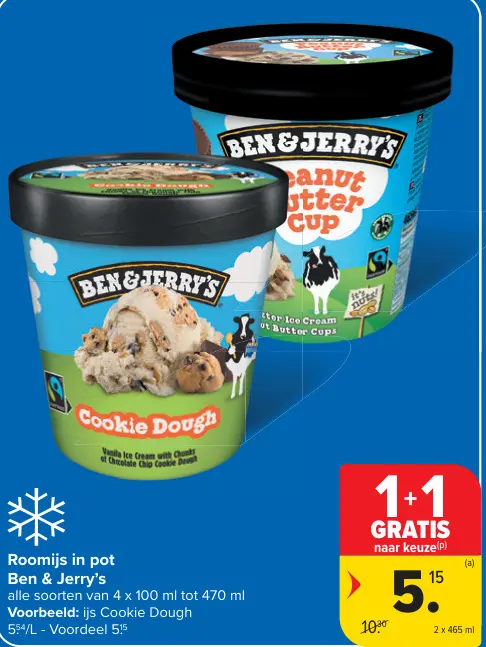 Promotie: Roomijs in pot