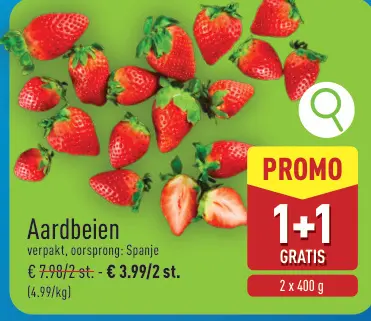 Promotie: Aardbeien