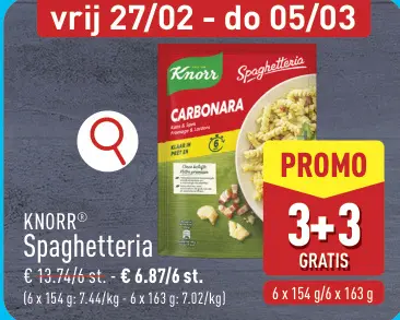 Promotie: Spaghetteria