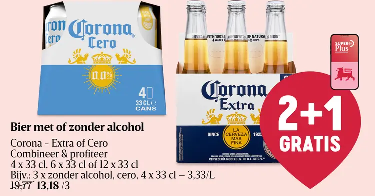 Promotie: Bier met of zonder alcohol