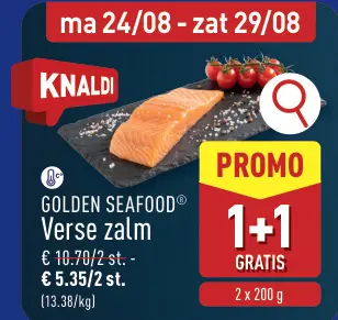 Promotie: Verse zalm